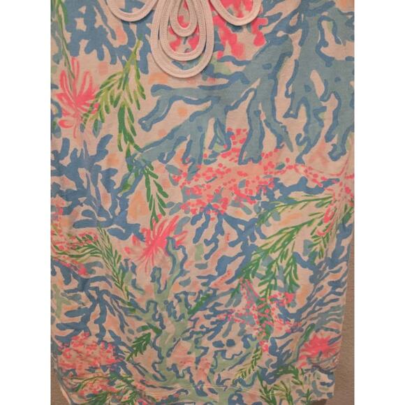 Lilly Pulitzer Harper Shift Dress XS Multicolor Abstract Summer Beach - Picture 4 of 7